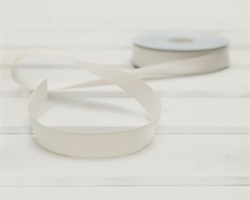 Лента репсовая, 20 мм, молочная, 27 м У0507020-Б - фото 10174