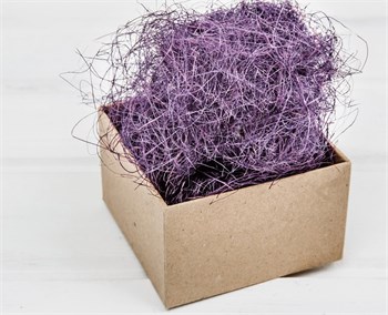 Сизаль декоративный, цвет фиолетовый, 50 грамм У0403006 - фото 10567
