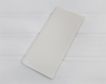 Бумага тишью жемчужная, белая, 50х66 см, 10 шт. У0201058-П - фото 11279