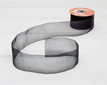 Лента капроновая, 50 мм, черная, 1 м У0516015 - фото 11389