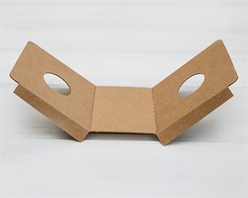 Ложемент для елочного шара 10 см, крафт У1204004 - фото 11411