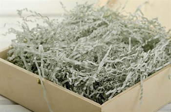 Наполнитель бумажный №006 Серебристо-серый, 500 грамм У0401006-05 - фото 11453