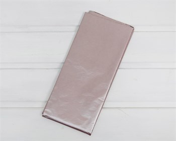 Бумага тишью жемчужная, пепел розы, 50х66 см, 10 шт. У0201065-П - фото 11571