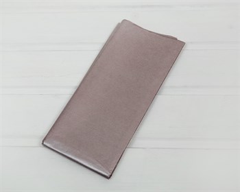 Бумага тишью жемчужная, светло-сливовая, 50х66 см, 10 шт. У0201066-П - фото 11573