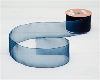 Лента капроновая, 50 мм, темно-синяя, 45 м У0516014-Б45 - фото 11718