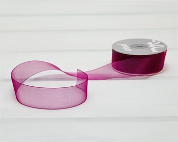 Лента капроновая, 24 мм, фуксия, 45 м У0515007-Б45 - фото 11732