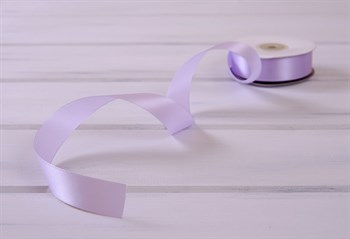 Лента атласная, 24 мм, сиреневая, 22 м У0510005-Б22 - фото 11914