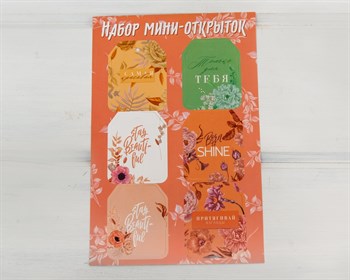 Набор бирок, «Самая красивая», 5х6,5 см, 6 шт. У1202018 - фото 12042