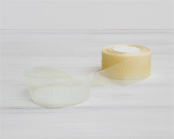 Лента капроновая, 50 мм, слоновая кость, 45 м У0516016-Б45 - фото 12177