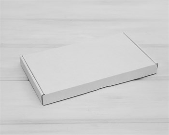 Коробка для посылок, 28х15х2,5 см, белая У0104206 - фото 12673