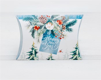 Подарочная новогодняя коробка «Happy New Year», 9х8х2 см У1208005 - фото 13045