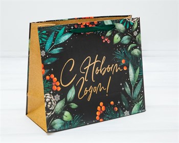 Пакет подарочный «Волшебный праздник», 23х27х11,5 см, с мягкими ручками У0702021 - фото 13068