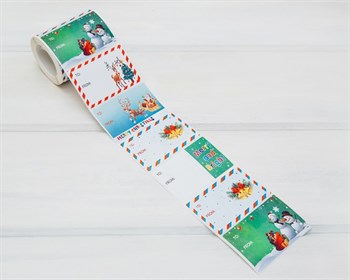 УЦЕНКА Наклейки «Почта», 7,5х5 см, рулон 250 шт. У1201111-УЦ - фото 13197