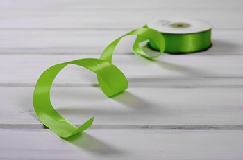 Лента атласная, 24 мм, салатовая, 27 м У0510004-Б - фото 13976