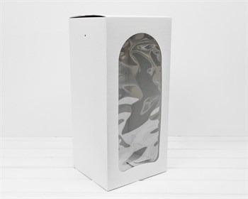 Коробка для кукол, с окошком, с отверстиями для ручек-верёвочек, 50х24х21 см, белая У0102142 - фото 14748