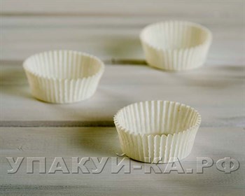 Форма бумажная для капкейков/маффинов/кексов, круглая, d55, h25, 25 шт/упак У0801003 - фото 5022