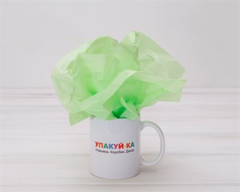 Бумага тишью, салатовая, 50х66 см, 1 лист У0201012 - фото 5364