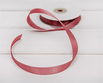 Лента атласная, 12 мм, темно-розовая, 1 м У0540015 - фото 5746