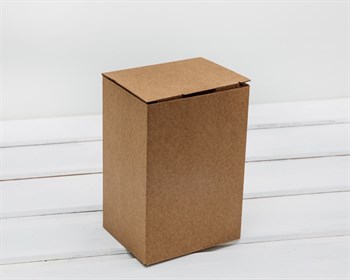 Коробка для посылок, 10х8х15 см, из плотного картона, крафт У0104068 - фото 5866