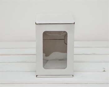 Коробка с окошком, 16х11х11 см, из плотного картона, белая У0102061 - фото 6138