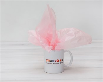 Бумага тишью, розовая, 50х66 см, 1 лист У0201035 - фото 6393