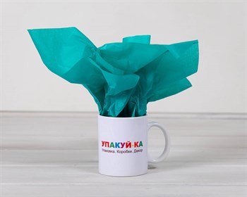 Бумага тишью, изумруд, 50х66 см, 1 лист У0201026 - фото 6494