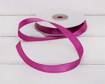 Лента атласная, 12 мм, фуксия, 27 м У0540016-Б - фото 6808