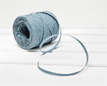 Рафия искусственная, серо-голубая, 3 м У0560014 - фото 6970