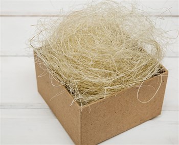 Сизаль декоративный, цвет натуральный, 50 грамм У0403001 - фото 7221