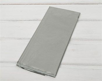 Бумага тишью, серебряная, 50х66 см, 10 шт. У0201023-П - фото 7258