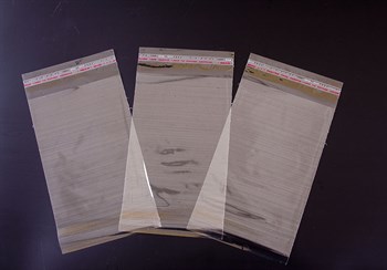 Пакет с клейкой лентой 16х26 см, прозрачный У0302009 - фото 7671