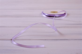 Лента атласная, 6 мм, старая сиреневая, 1 м У0520017 - фото 7903