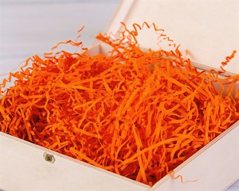 Наполнитель бумажный №021 Оранжевый, 100 грамм У0401021 - фото 8000