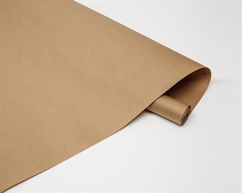 Бумага упаковочная, 70см х 10м, 60 гр/м2, крафт, 1 рулон У0203030 - фото 8058