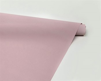 Пленка матовая, 50см х 10м, пыльная роза, 1 рулон У0203031 - фото 8063
