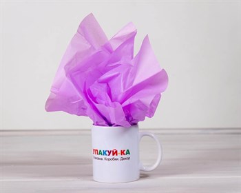 УЦЕНКА Бумага тишью, лиловая, 50х66 см У0201003-УЦ - фото 8091