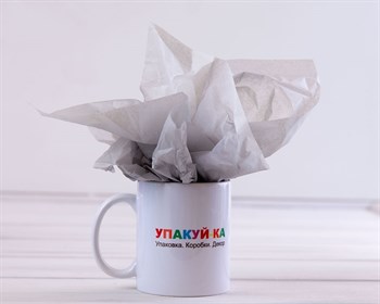 УЦЕНКА Бумага тишью, серая, 50х66 см У0201007-УЦ - фото 8101