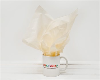 УЦЕНКА Бумага тишью, кремовая, 50х66 см У0201036-УЦ - фото 8103