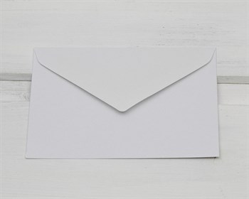 Конверт бумажный, для визиток, 74х112 мм, белый (декстрин) У1206003 - фото 8201