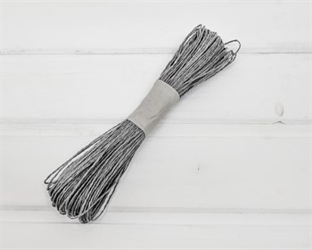 Шнур бумажный, серый, 47 м У0550023 - фото 8271