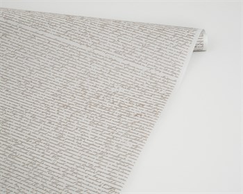 Бумага упаковочная, 50гр/м2, рукопись золотая, 72см х 10м, 1 рулон У0203095 - фото 8861