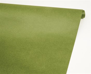 Бумага упаковочная, 70гр/м2, оливково-зелёная, 70см х 10м, 1 рулон У0203058 - фото 8899