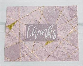 Открытка «Thanks», 8,8х10,7 см, 1 шт. У1206034 - фото 9010