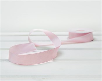 Лента атласная, 24 мм, нежно-розовая, 1 м У0510006 - фото 9317