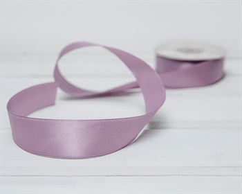 Лента атласная, 24 мм, лавандовая, 1 м У0510043 - фото 9479