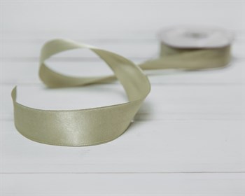 Лента атласная, 24 мм, светло-фисташковая, 27 м У0510050-Б - фото 9492