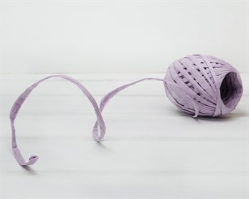 Рафия бумажная, бледно-лиловая, 20 ярдов У0560032 - фото 9736