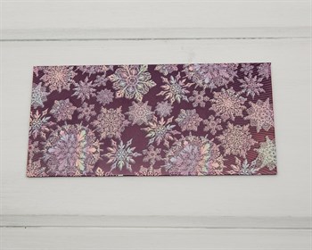 Конверт для денег, «Зимний узор», 16,5х8 см, 1 шт. У1206050 - фото 9768