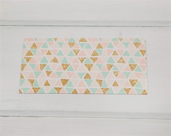 Конверт для денег, «Праздничные треугольнички», 16,5х8 см, 1 шт. У1206046 - фото 9782