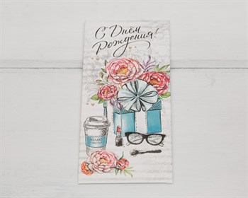 Конверт для денег, «Натюрморт», 16,5х8 см, 1 шт. У1206042 - фото 9786